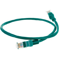 Патч-корд ExeGate UTP-RJ45-RJ45-5e-0,5M-GN, UTP, cat.5e, 0.5м, зеленый 258383