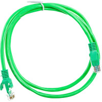 Патч-корд ExeGate UTP-RJ45-RJ45-5e-1M-GN, UTP, cat.5e, 1м, зеленый 258672