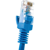 Патч-корд ExeGate UTP-RJ45-RJ45-5e-0,5M-LSZH-BL, UTP, cat.5e, 0.5м, синий 286380
