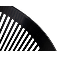 Сетчатая корзина для бумаг Calligrata Uni пластик 12 л черная 4754054