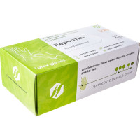 Диагностические смотровые перчатки из латекса EcoLat 2020/XL