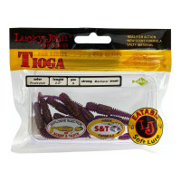 Съедобные искусственные виброхвосты LUCKY JOHN LJ Pro Series TIOGA 2.4in, цвет S13, 9шт. 140119-S13