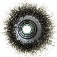 Щетка чашечная 13-165 75 мм; M14 для УШМ, ворс гофр нерж сталь EuroBrush EB-ISS2