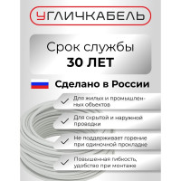 Кабель Угличкабель, NYM-J 3x1,5 - 0,66 бухта 100м P1101431B120000