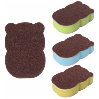 Карборундовая губка для мытья кухни МУЛЬТИДОМ 3 цвета NEW VL58-101