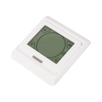 Электронный терморегулятор Heatline с сенсорным ж/к дисплеем, программируемый Q-402