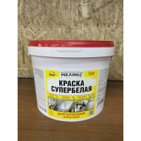 Супербелая акриловая краска Меликс Для потолков 14 кг MOS-14КСДП01