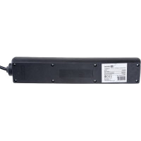 Сетевой фильтр ExeGate SP-5-10B 5 евро с заземлением, 10м, выключатель с подсветкой, черный 279181