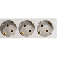 Сетевой фильтр ExeGate SP-5-1.5G 5 евро с заземлением, 1.5м, выключатель с подсветкой, серый 266862