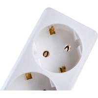 Сетевой фильтр ExeGate SP-5-3W 5 евро с заземлением, 3м, выключатель с подсветкой, белый 221187