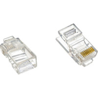 Коннектор RJ-45 ExeGate Категория 5 V 8P8C под одножильный кабель 100шт 158091