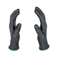 Перчатки для защиты от порезов SCAFFA Рубеж ПУ тач В DY1850-PU размер 11 00-00011912