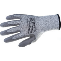 Перчатки для защиты от порезов SCAFFA Рубеж ПУ В DY110DG-PU размер 10 00-00011906