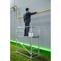 Мобильные алюминиевые подмости Эйфель Максимыч 1х6