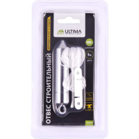 Строительный отвес ULTIMA цилиндр, 100 г, шнур 5 м 140105