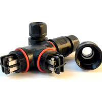 Водостойкий 6-полюсный разъем TTAF Elektronik 250V 20A IP68 WPT-0603M25