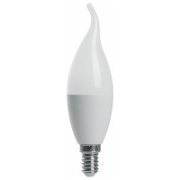 Светодиодная лампа FERON LB-970, 13W, 230V E14 6400K свеча на ветру 38114