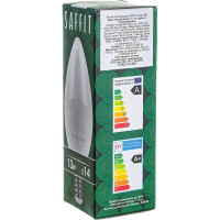 Светодиодная лампа SAFFIT SBC3713 13W 2700K 230V E14 C37 свеча 55163