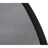 Солнцезащитная шторка на присосках Nova Bright для заднего стекла, черная, 100х50 см 12656