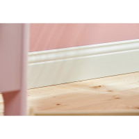 Плинтус напольный WALLSTYL (2000х100х13; белый) NMC FB2