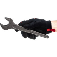 Гаечный рожковый ключ HORTZ односторонний 32 длинная ручка HOR 165184