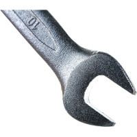 Гаечный двусторонний ключ HORTZ 10х12  хромированный 102219