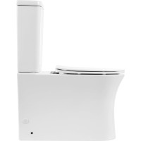 Чаша унитаза BelBagno ANCONA полное примыкание к стене, P-trap BB1224CPR-P