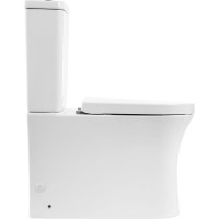 Чаша унитаза BelBagno ANCONA полное примыкание к стене, P-trap BB1224CPR-P