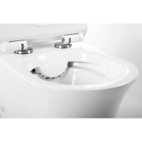 Чаша унитаза BelBagno ANCONA полное примыкание к стене, P-trap BB1224CPR-P