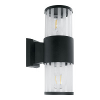 Садово-парковый светильник FERON серии Торонто, НБУ, DH0902 230V без лампы E27 черный 11653