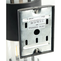 Садово-парковый светильник FERON серии Торонто, НБУ, DH0902 230V без лампы E27 черный 11653