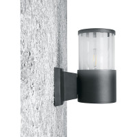 Садово-парковый светильник FERON DH0901 на стену вверх 230V E27 черный 11655