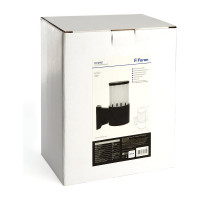 Садово-парковый светильник FERON DH0901 на стену вверх 230V E27 черный 11655