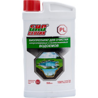 Биопрепарат для очистки искусственных и естественных водоёмов Биосептик 960 мл PL