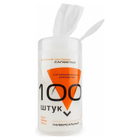 Салфетки для компьютерной техники Konoos в банке 100 шт KBU-100