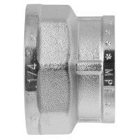 Муфта переходная MPF 1.1/4" х 1" латунная никелированная внутренняя резьба ИС.072155