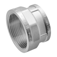 Муфта переходная MPF 1.1/2" х 1.1/4" латунная никелированная внутренняя резьба ИС.072156