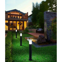 Садово-парковый светильник FERON серии Торонто, НТУ, DH0905 230V без лампы E27 столб черный 11657