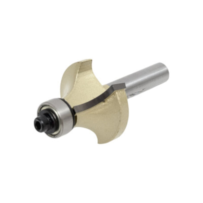 Фреза по дереву кромочная калевочная (33х16 мм; R10 мм; хвостовик 8 мм) Strong СТФ-10173316