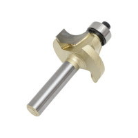 Фреза по дереву кромочная калевочная (33х16 мм; R10 мм; хвостовик 8 мм) Strong СТФ-10173316