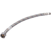 Подводка для смесителей СТМ сталь, 1/2xM10x30 см, штуцер CWFSS030