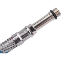 Подводка для смесителей СТМ сталь 1/2xM10x80 см., длинный штуцер CWFLS080