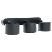 Светильник для натяжных потолков Feron ML213 настенно-потолочный под лампу GX53, черный, 41479