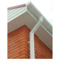 Водосточный желоб Docke STANDARD 120 мм х 3 м., белый PVTC-1107