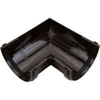 Угловой элемент Docke STANDARD 120 мм х 90 градусов, универсальный, темно-коричневый PVTJ-1023