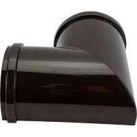 Угловой элемент Docke STANDARD 120 мм х 90 градусов, универсальный, темно-коричневый PVTJ-1023