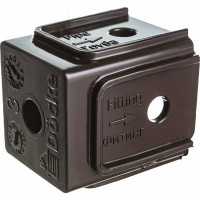 Универсальный хомут Docke STANDARD 80 мм., темно-коричневый PVTK-1023