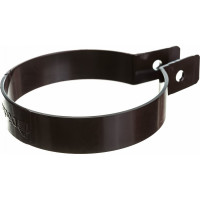 Универсальный хомут Docke STANDARD 80 мм., темно-коричневый PVTK-1023