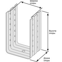 Крепеж ДекТай Венти РПО 70х70х150П