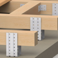 Крепеж ДекТай Венти РПО 70х70х150П